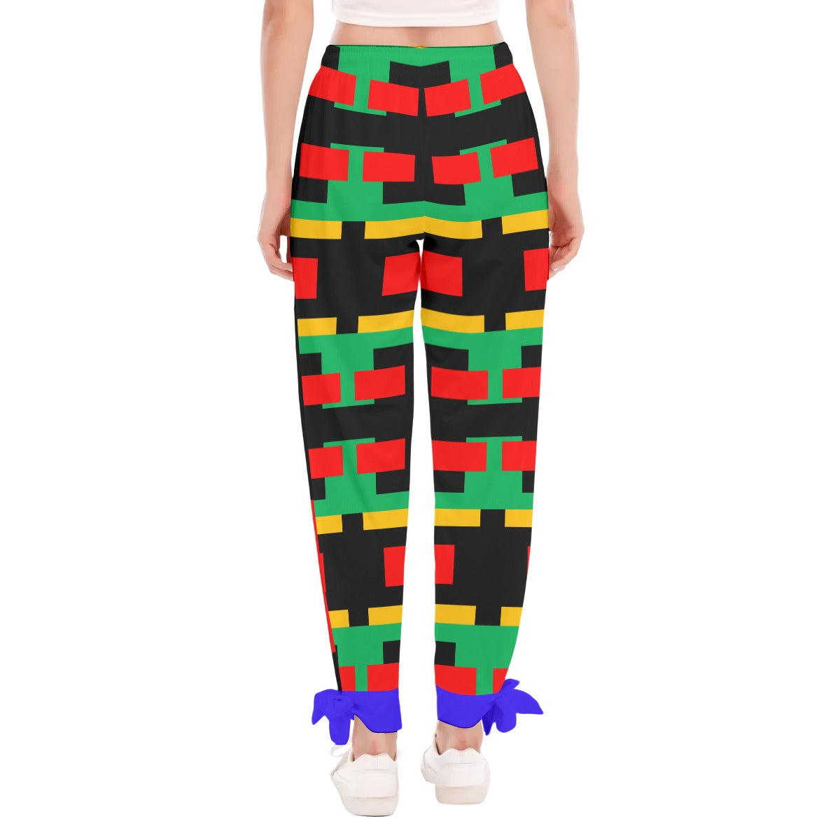 Origen Destination |On-Arrival Point of Origen Women's High Side Slits Pants With Bottom Strap