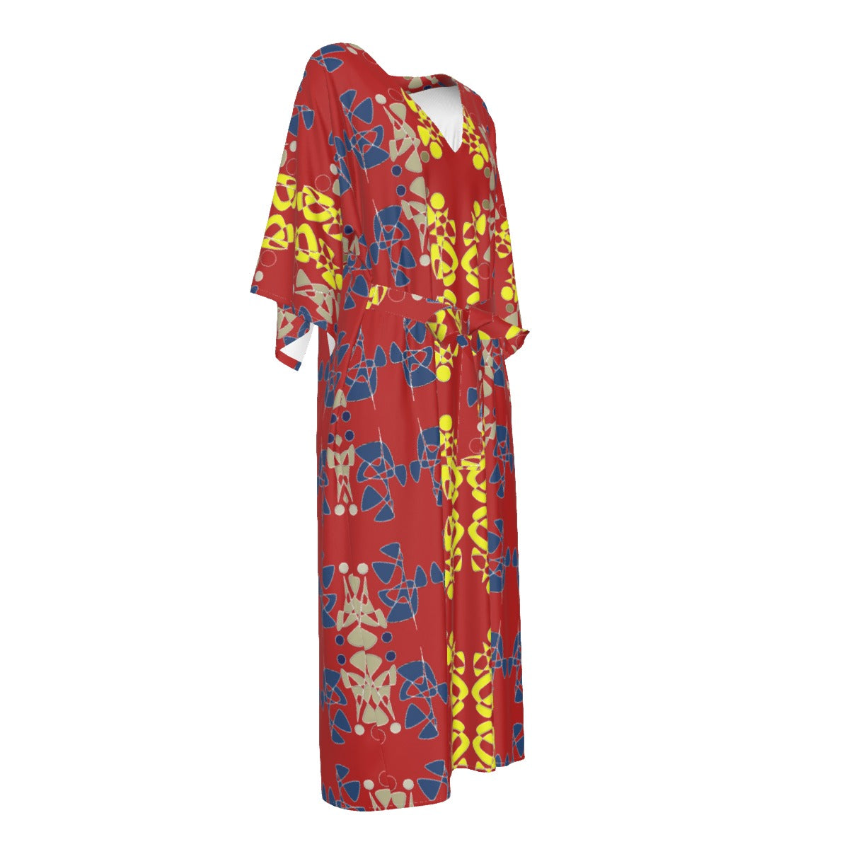 Origen Destination Women's Mid-sleeve Long Dress