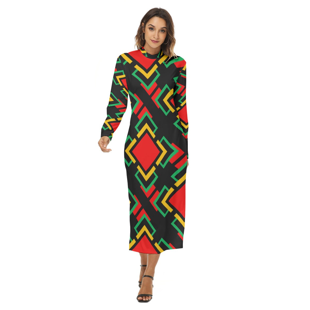 Origen Destination Women's Long-sleeves Dress