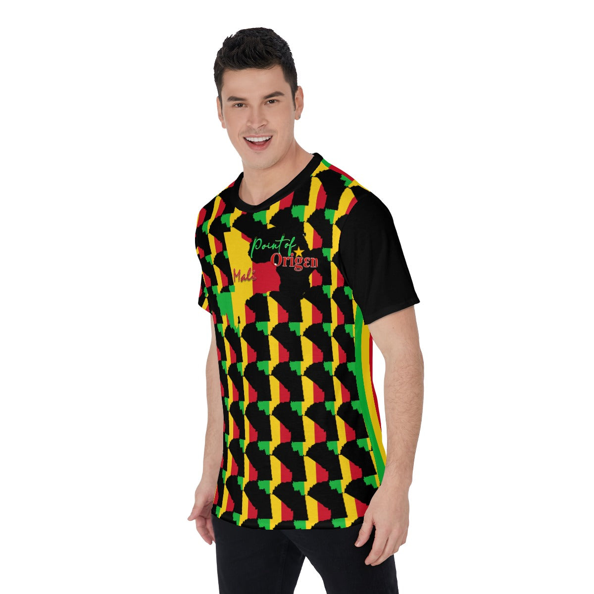 Origen Destination |On-Arrival Point of Origen Mali Men's T-Shirt