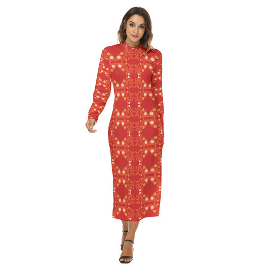 Origen Destination Women's Long-sleeves Dress