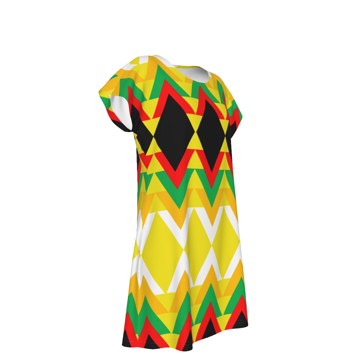 Origen Destination |On-Arrival Point of Origen Dia-Symbol Women's Short Sleeve Dress