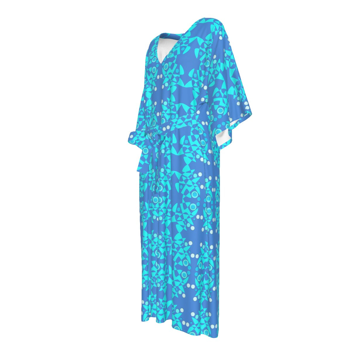Origen Destination Women's Mid-sleeve Long Dress