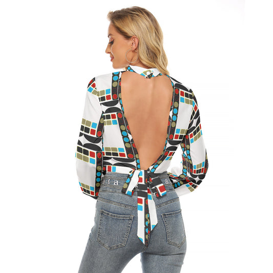 OD Print Women's Halter T-shirt WPt