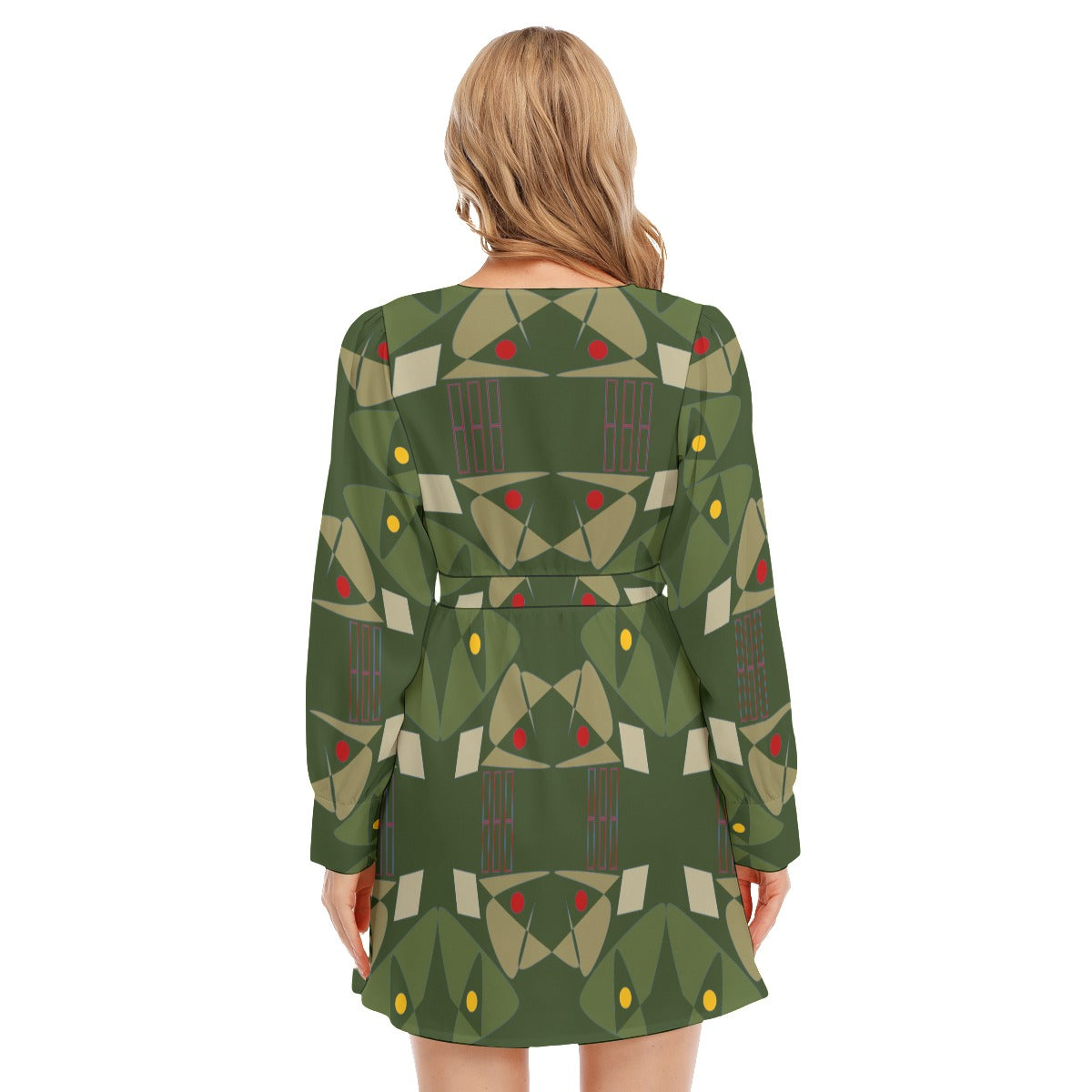 Origen Destination Women's Deep Cross Long Sleeve Dress