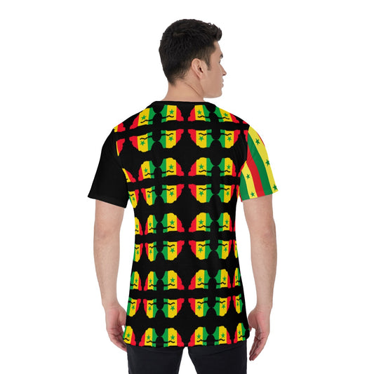 Origen Destination |On-Arrival Point of Origen Senegal Men's T-Shirt