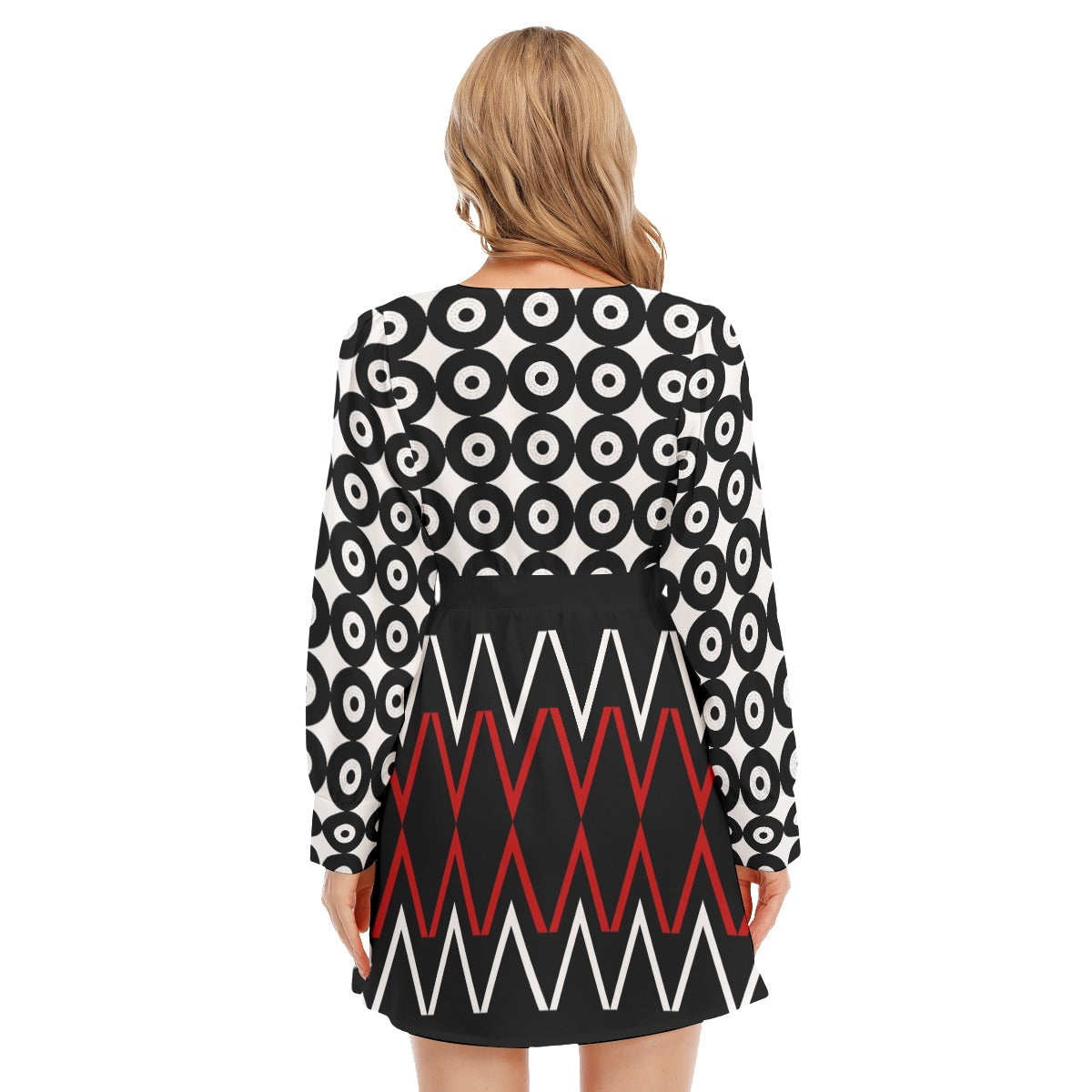 Origen Destination Women's Deep Cross Long Sleeve Dress