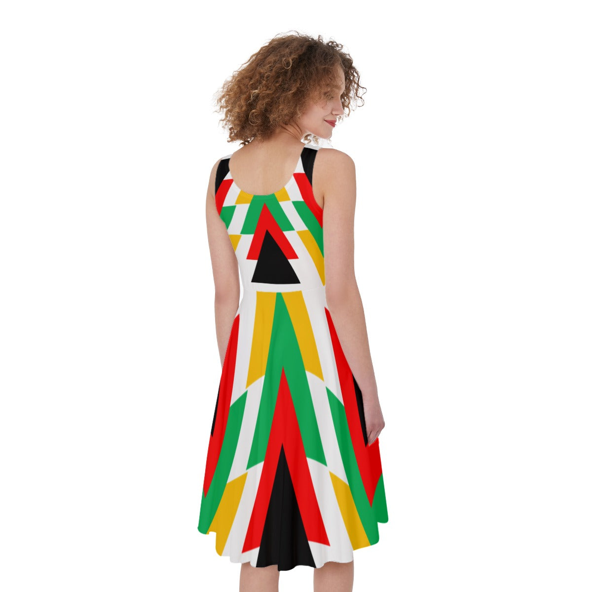 Origen Destination |On-Arrival Point of Origen Women's White/Multicolor Dress
