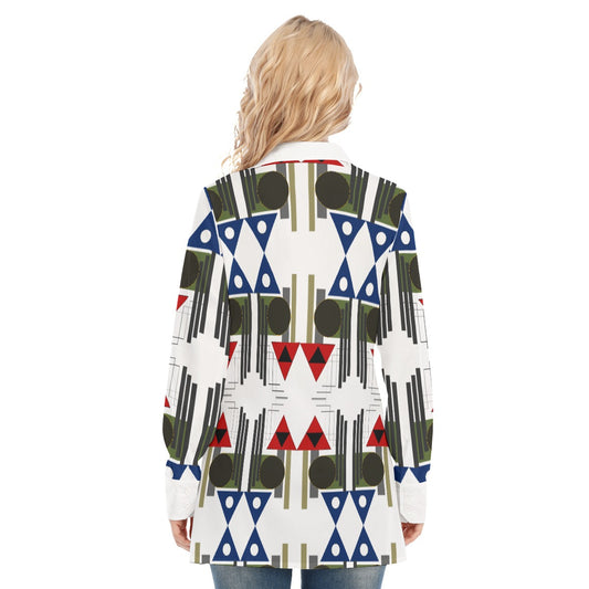 Origen Destination Women's Long-sleeve Classic Button-down Shirt