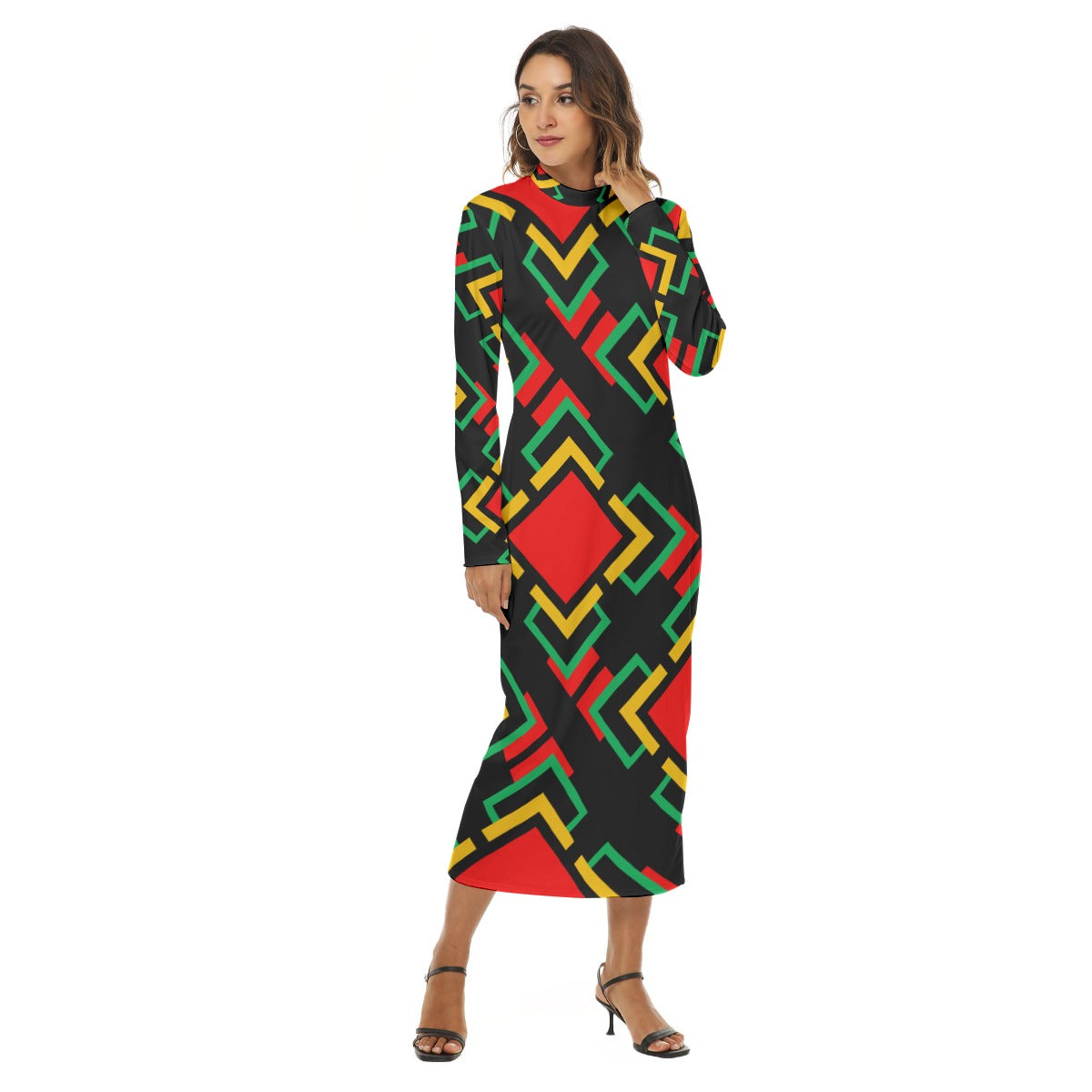 Origen Destination Women's Long-sleeves Dress