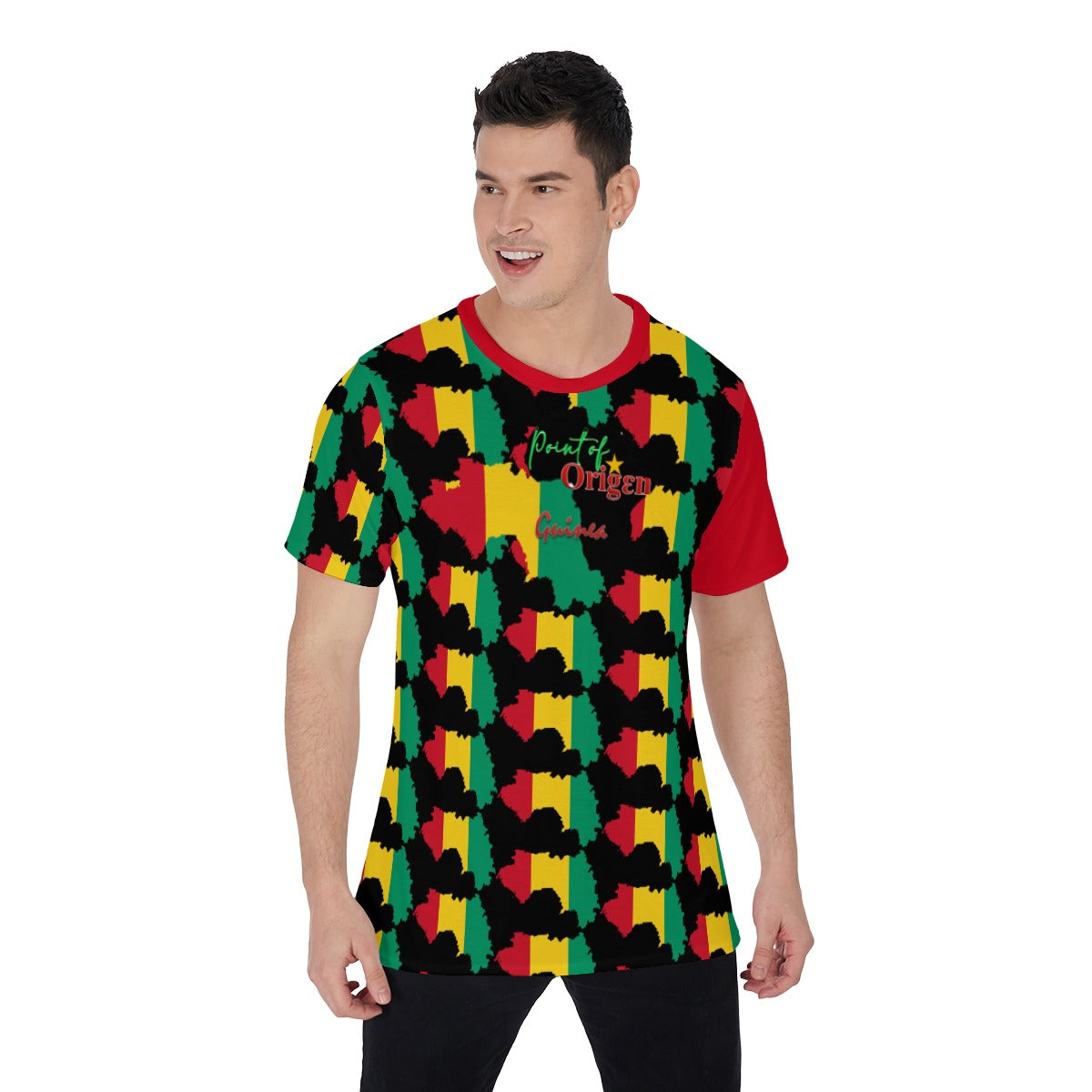 Origen Destination |On-Arrival Point of Origen Guinea Men's T-Shirt