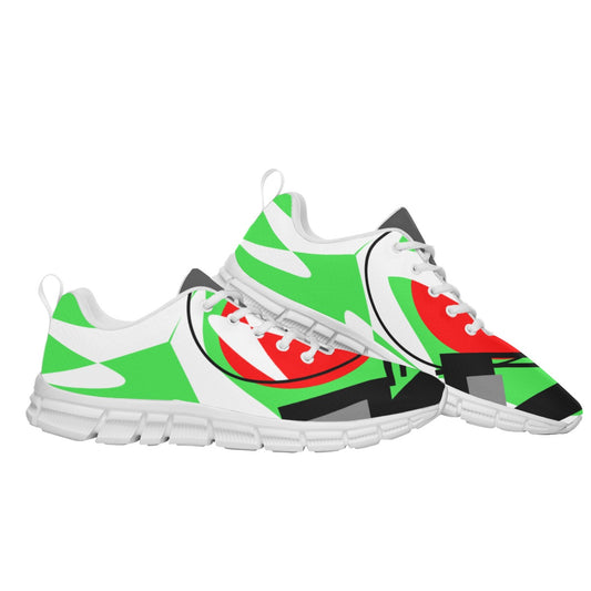 Origen Destination |On-Arrival Point of Origen Symbol-inspired Women's Sports Shoes With White Sole