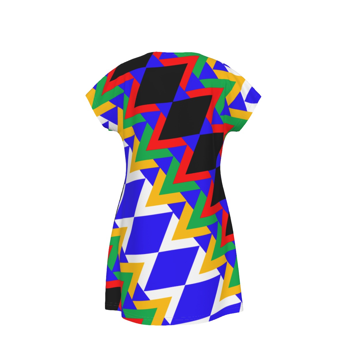 Origen Destination |On-Arrival Point of Origen Dia-Symbol Women's Short Sleeve Dress