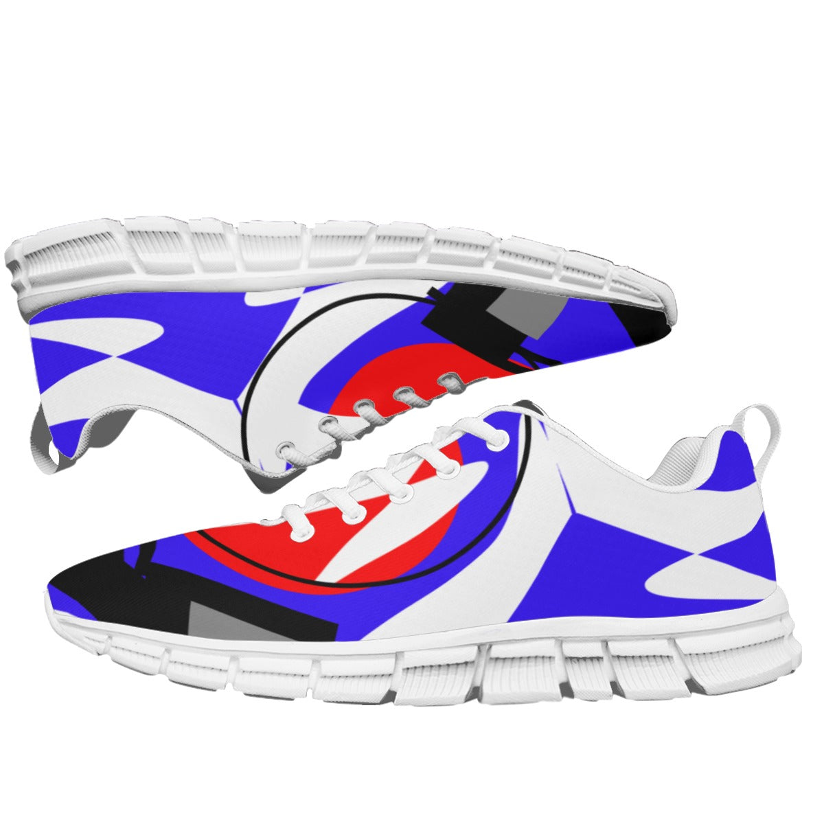 Origen Destination | On-Arrival Point of Origen Symbol-inspired Women's Sports Shoes With White Sole