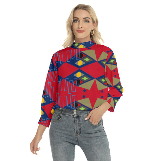 Origen Destination Women's Back Buttoned Blouse