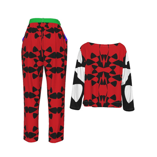 Origen Destination |On-Arrival Point of Origen Women's Red Elastic-Back Suit