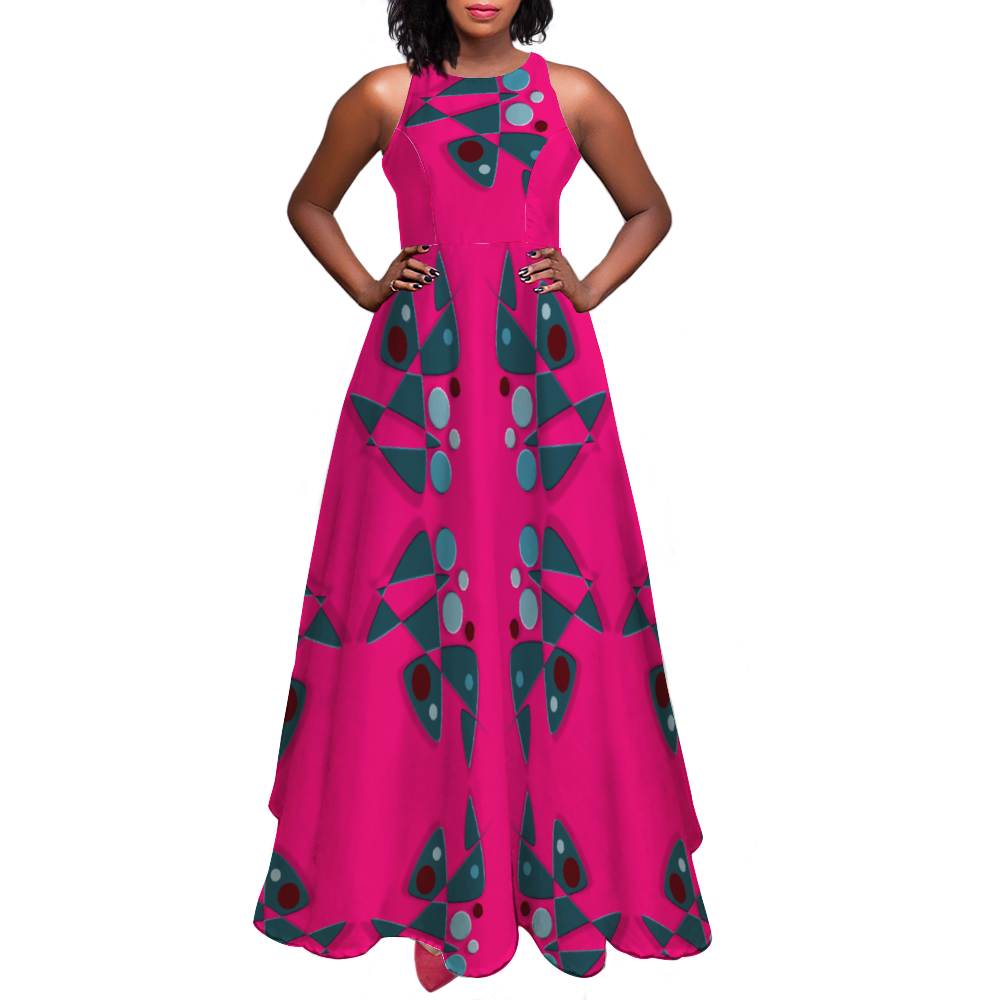 Origen Destination Custom Sleeveless Classic Maxi Dress