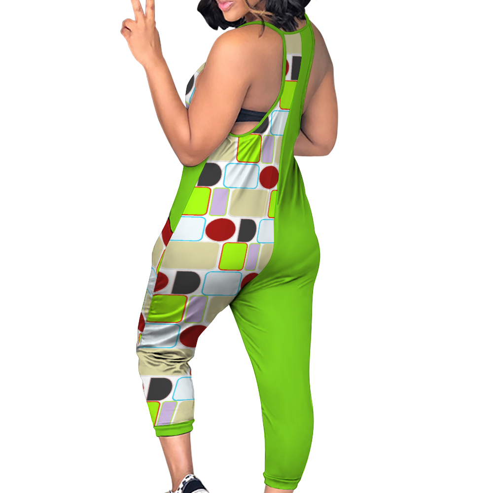 OD Women's Jumpsuit Stylish Rompers PattLme