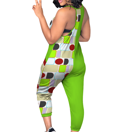OD Women's Jumpsuit Stylish Rompers PattLme