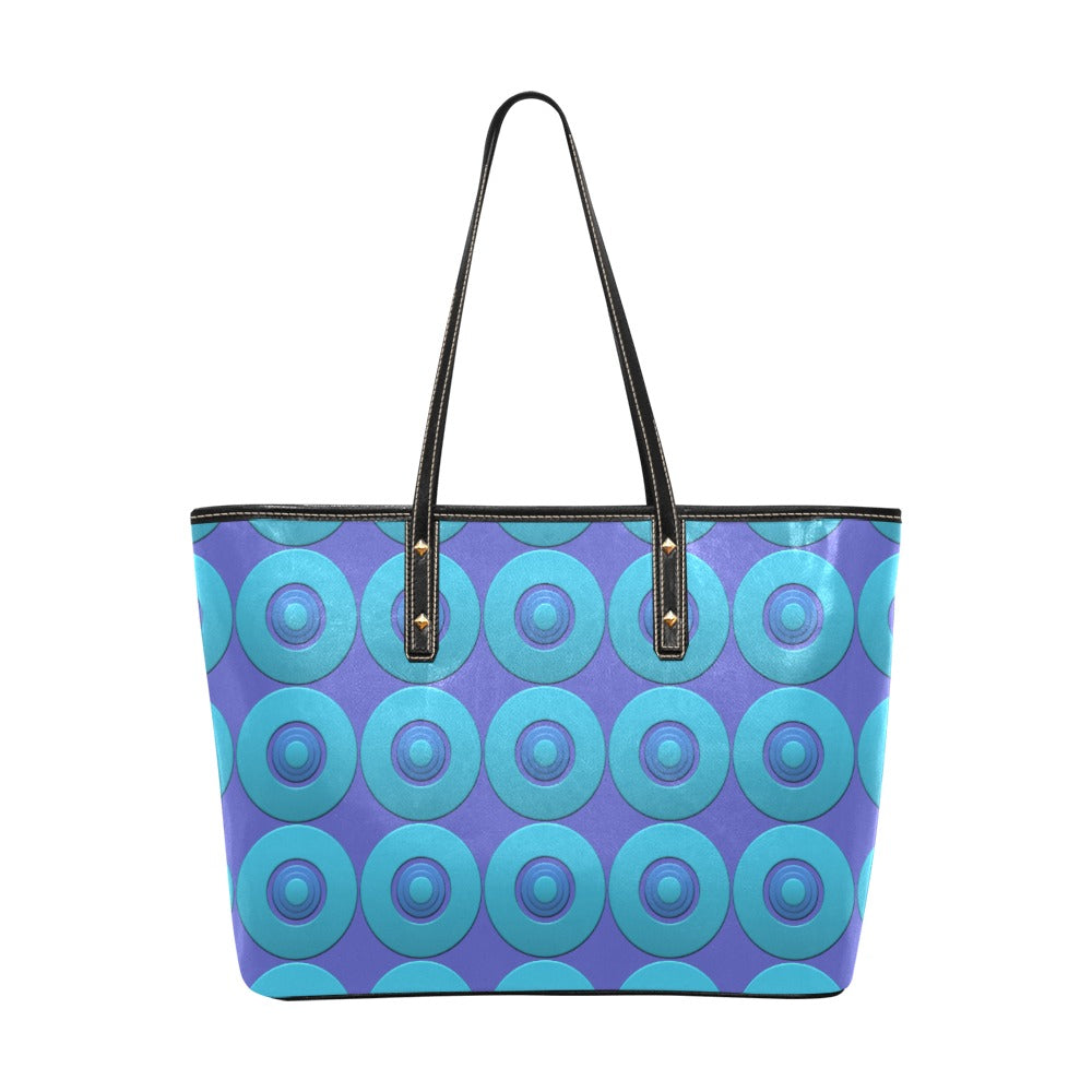 Origen Destination Women's Blu-Hue Rivet-strap Large Tote Bag