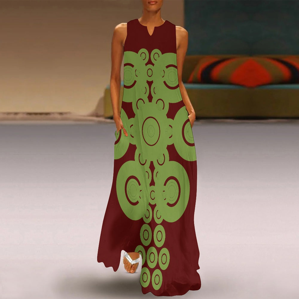 Origen Destination Women's Sleeveless Ankle-length dress