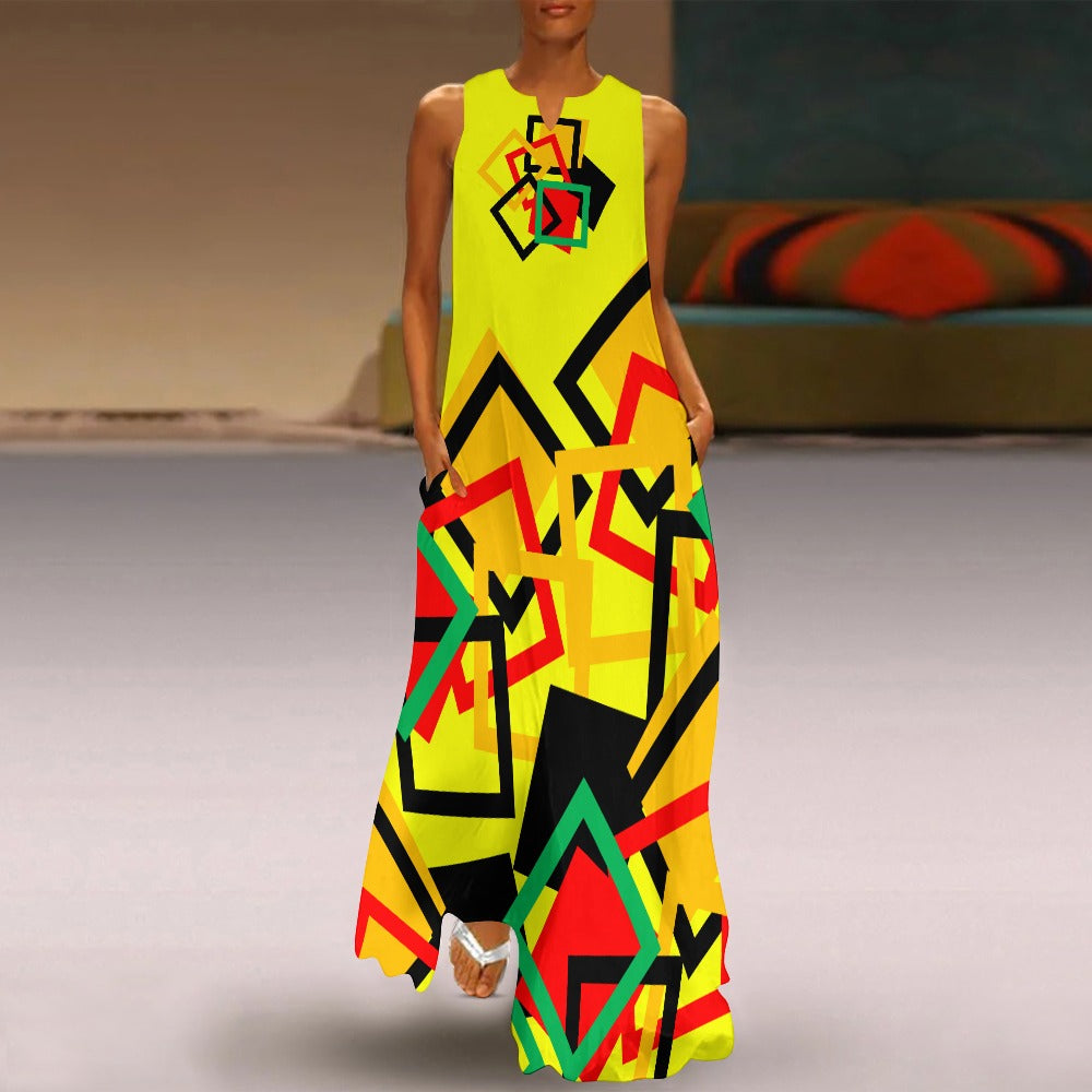 Origen Destination Women's Sleeveless Ankle-length Dress dress