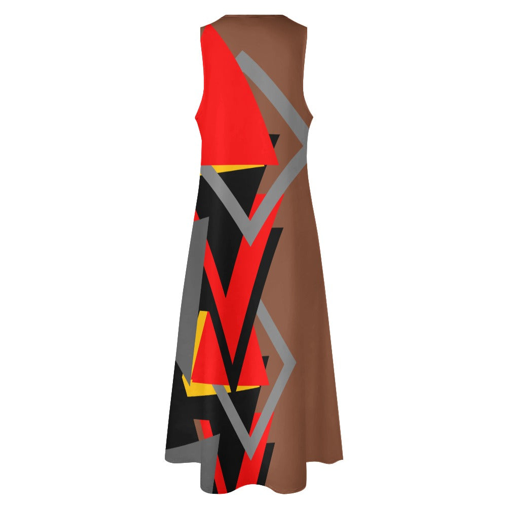 Origen Destination Women's Sleeveless Ankle-length Dress