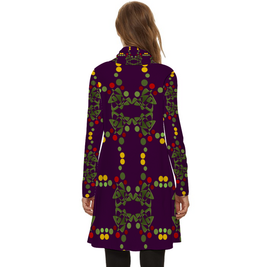 Origen Destination Women's Casual Loose Turtleneck Fall Dress/Top