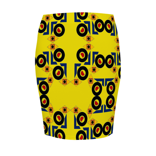 Origen Destination Custom Women's Elasticated Pencil Skirt