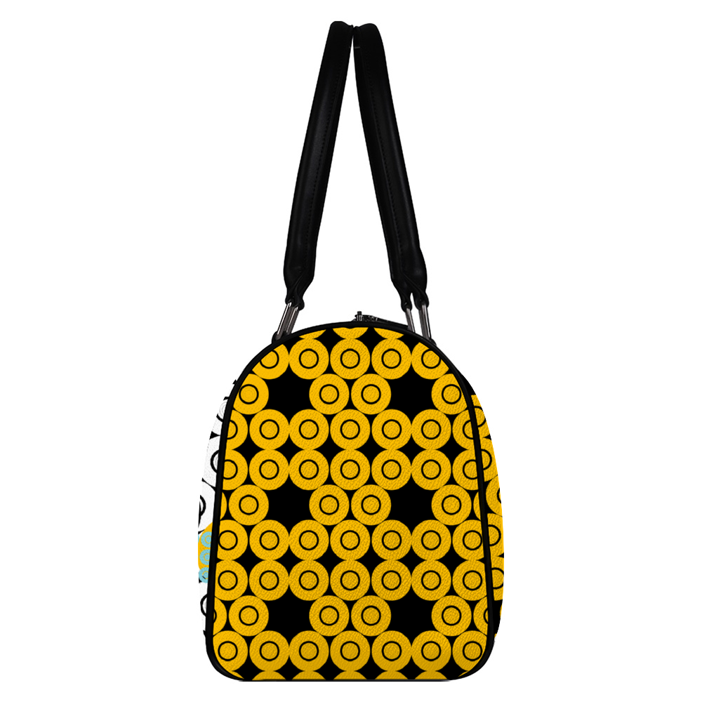 Custom Bags PU Leather Duffel Bags Travel Bags 12.2''x7.4''