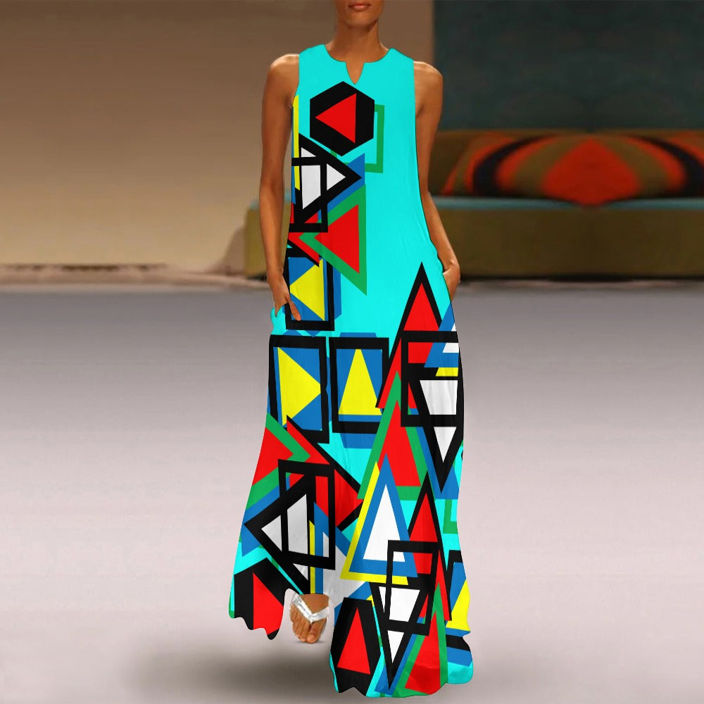 Origen Destination Women's Sleeveless Ankle-length Dress