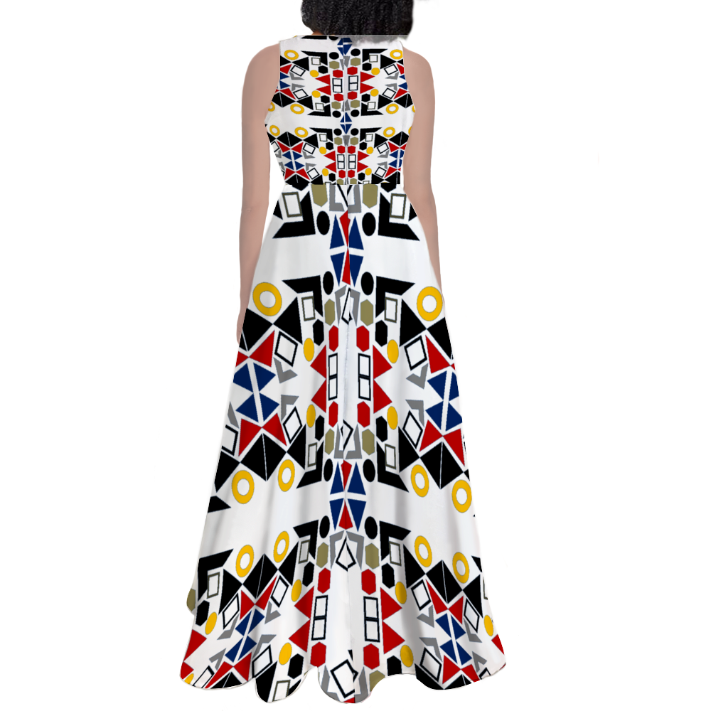 Origen Destination Custom Sleeveless Classic Maxi Dress