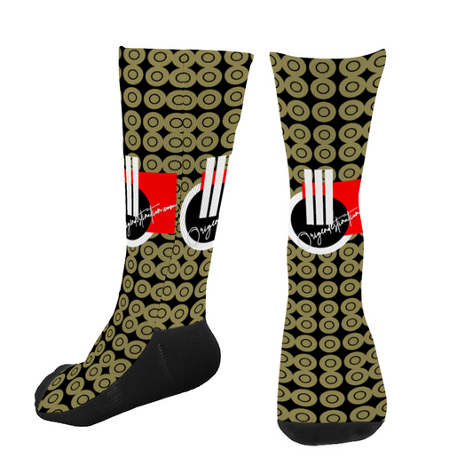 Orige Destination Unisex Multi Size Mid-calf Cotton Socks