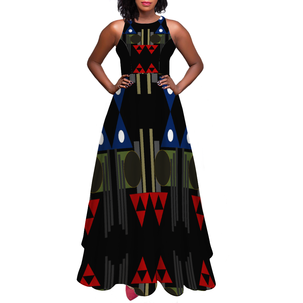 Origen Destination Custom Sleeveless Classic Maxi Dress