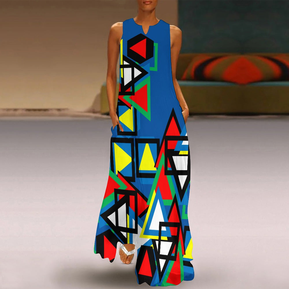 Origen Destination Women's Sleeveless Ankle-length Dress