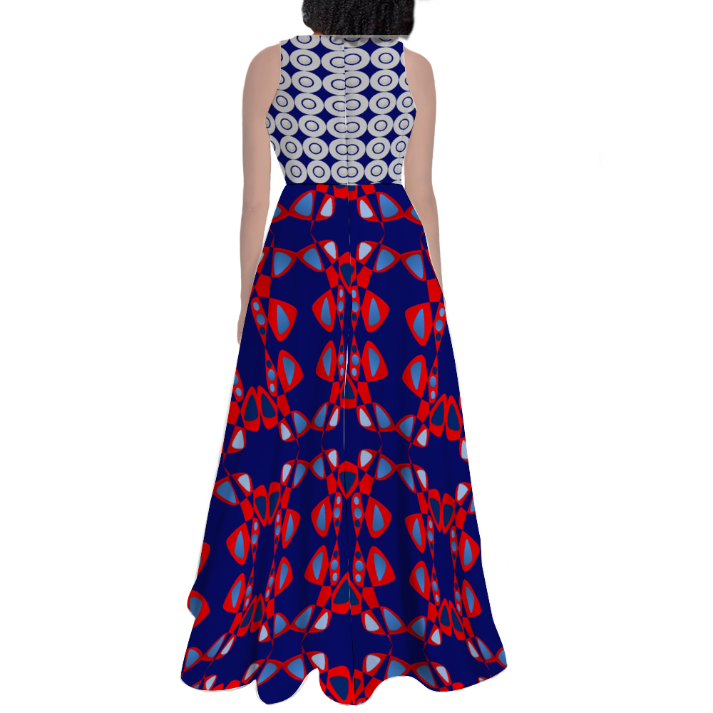 Origen Destination Custom Sleeveless Classic Maxi Dress