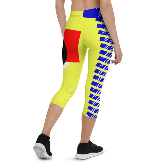 Origen Destination |On-Arrival Point of Origen Symbol-inspired Capri Leggings