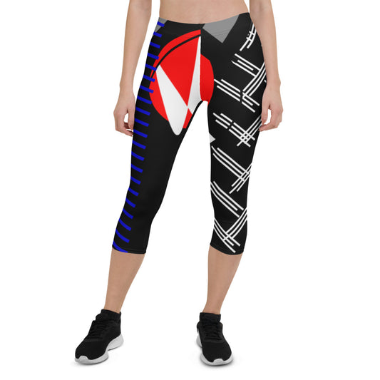 Origen Destination |On-Arrival Point of Origen Symbol-inspired Capri Leggings