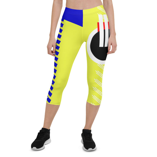 Origen Destination |On-Arrival Point of Origen Symbol-inspired Capri Leggings