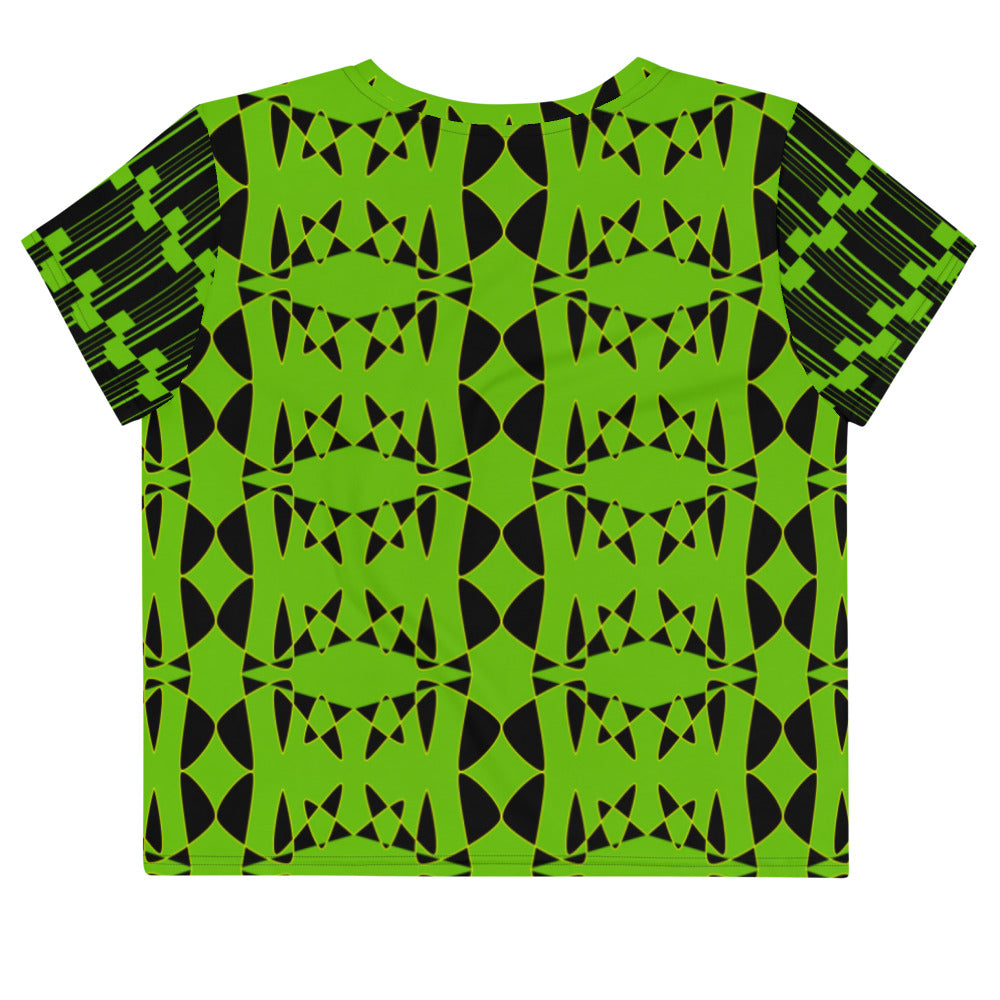 Origen Destination |On-Arrival Point of Origen Symbol-inspired Crop Tee