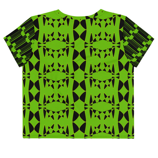 Origen Destination |On-Arrival Point of Origen Symbol-inspired Crop Tee