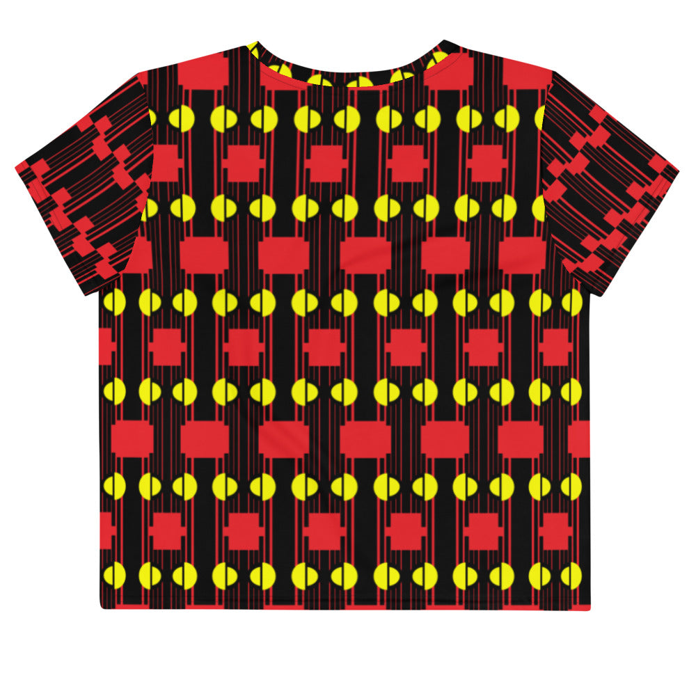 Origen Destination |On-Arrival Point of Origen Symbol-inspired Crop Tee