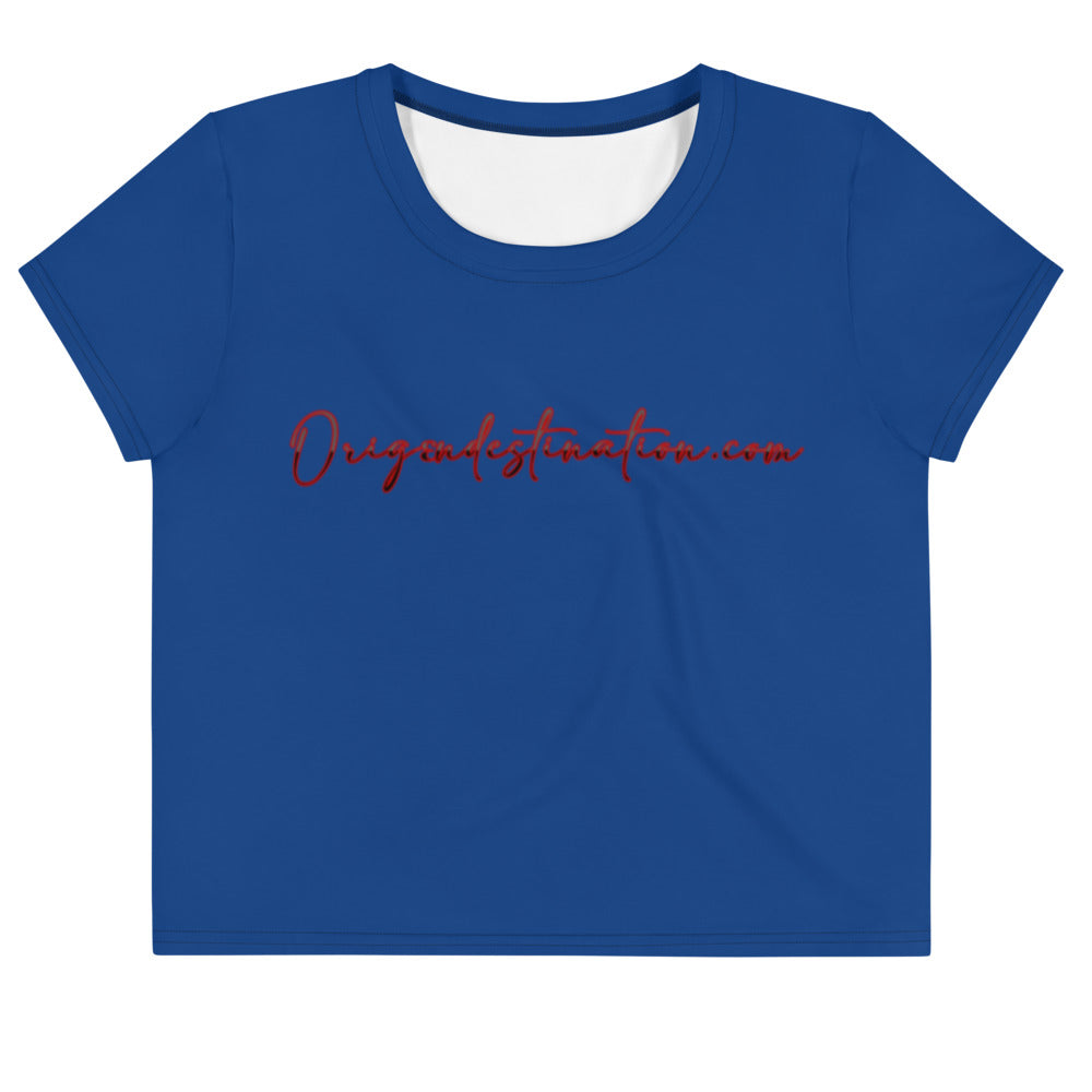 Origen Destination |On-Arrival Point of Origen Signature Crop Tee