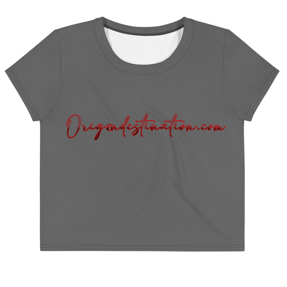 Origen Destination |On-Arrival Point of Origen Signature Crop Tee