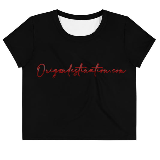 Origen Destination |On-Arrival Point of Origen Signature Crop Tee