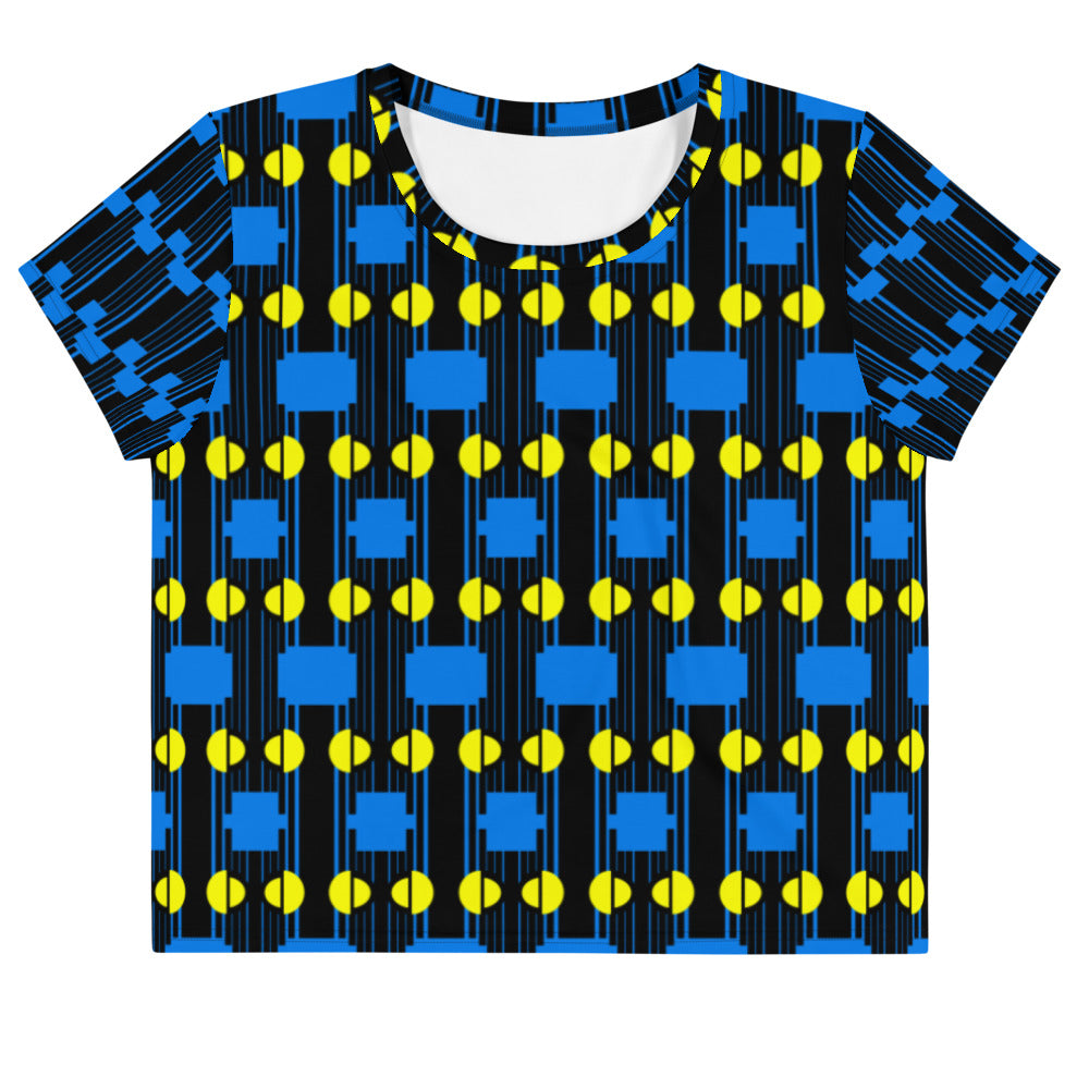 Origen Destination |On-Arrival Point of Origen Symbol-inspired Crop Tee