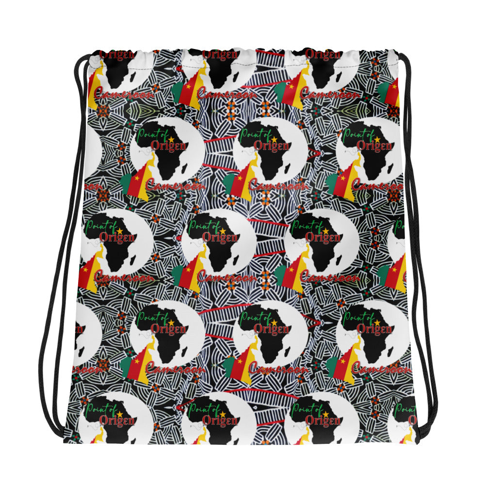 Origen Destination | On-Arrival Point of Origen Cameroon Drawstring bag