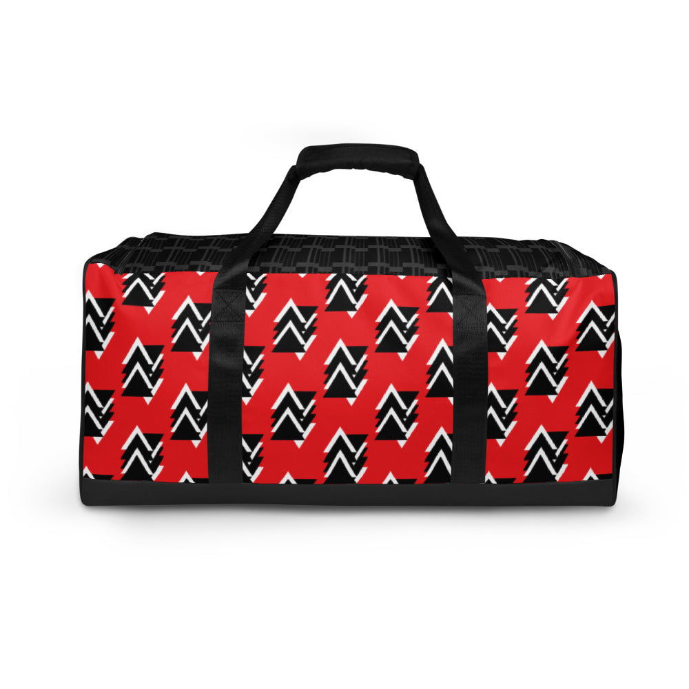 Origen Destination |On-Arrival Point of Origen Symbol-inspired Duffle bag (Red)