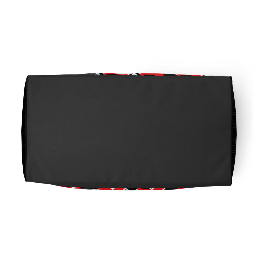 Origen Destination |On-Arrival Point of Origen Symbol-inspired Duffle bag (Red)