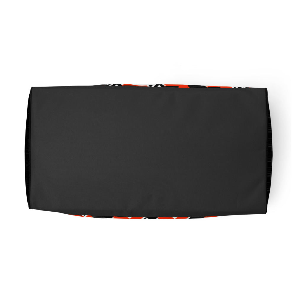 Origen Destination |On-Arrival Point of Origen Symbol-inspired Duffle bag (Orng)